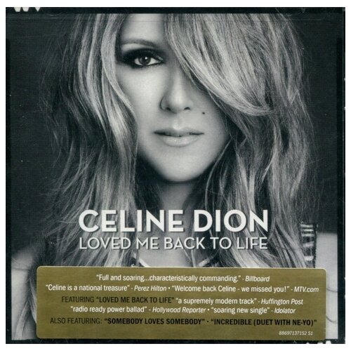 AUDIO CD Celine Dion: Loved Me Back To Life. 1 CD audio cd dion celine miracle