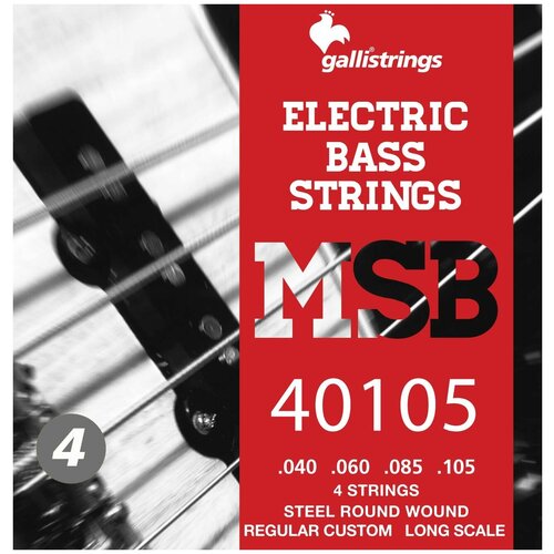 фото Струны galli strings msb40105