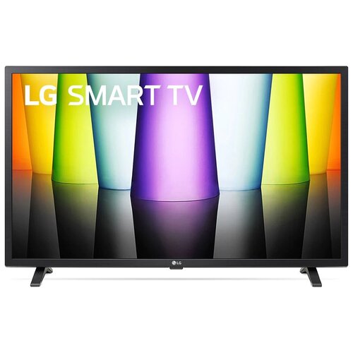 32 Телевизор LG 32LQ630B6LA 2022 IPS EAC, черное стекло