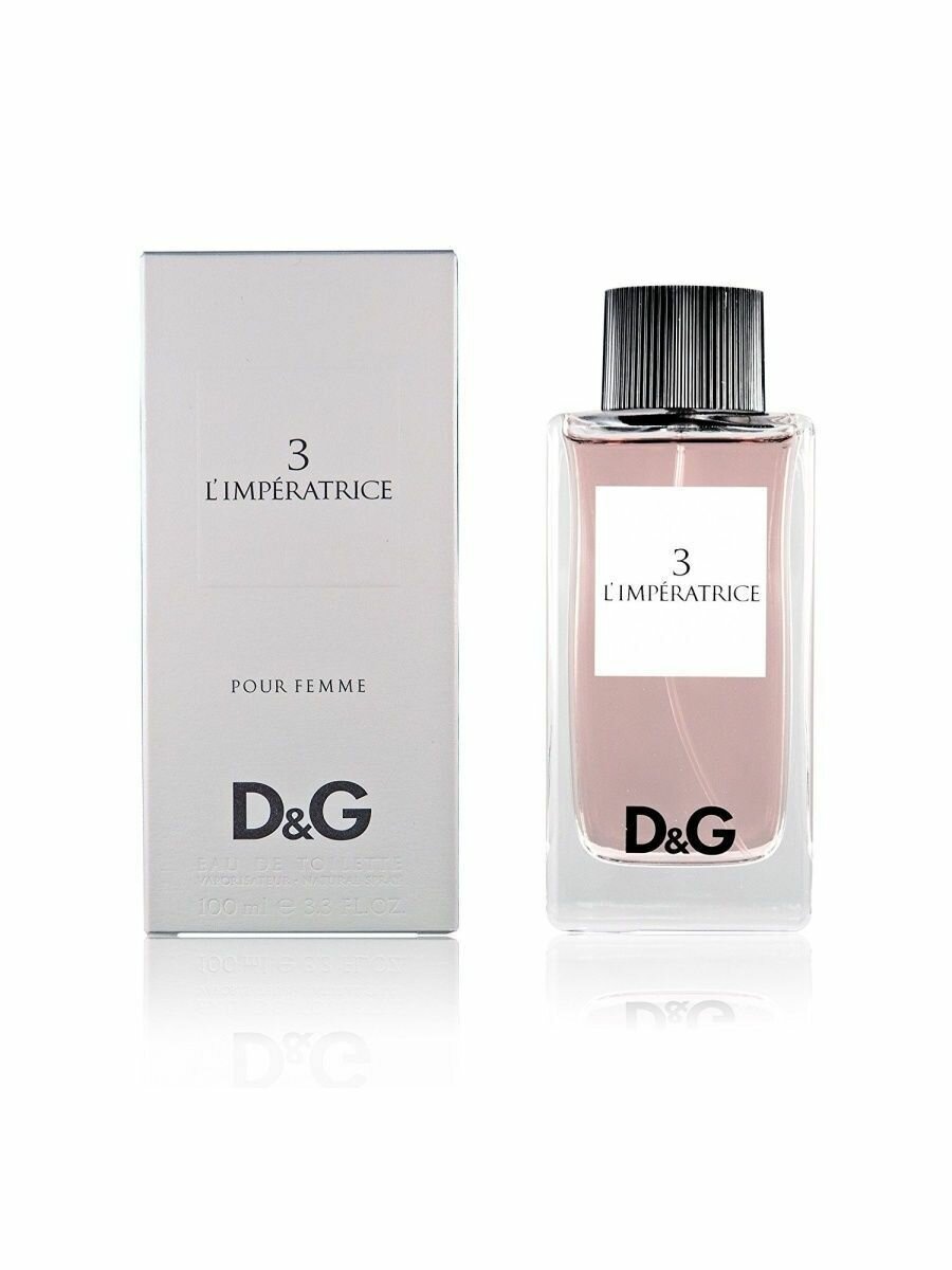 DOLCE & GABBANA Dolce & Gabbana 3 L'imperatrice туалетная вода 100 ml.