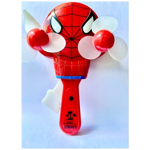 Вентилятор детский механический человек паук20см Вентилятор детский ручной Детский механический мини-вентилятор игрушка Ветерок 45000₽