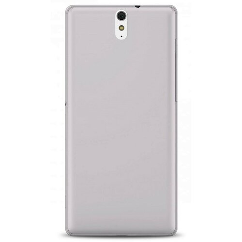 Накладка силиконовая для Sony Xperia C5 Ultra прозрачно-черная 2pcs tempered glass for sony xperia c5 e5506 lte e5553 e5533 dual screen protectors on sony c5 9h ultra safety protective glass