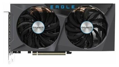 Видеокарта GigaByte GeForce RTX 3060 Eagle 12G LHR 1777Mhz PCI-E 40 12288Mb 15000Mhz 192-bit 2xHDMI 2xDP GV-N3060EAGLE-12GD Rev 20