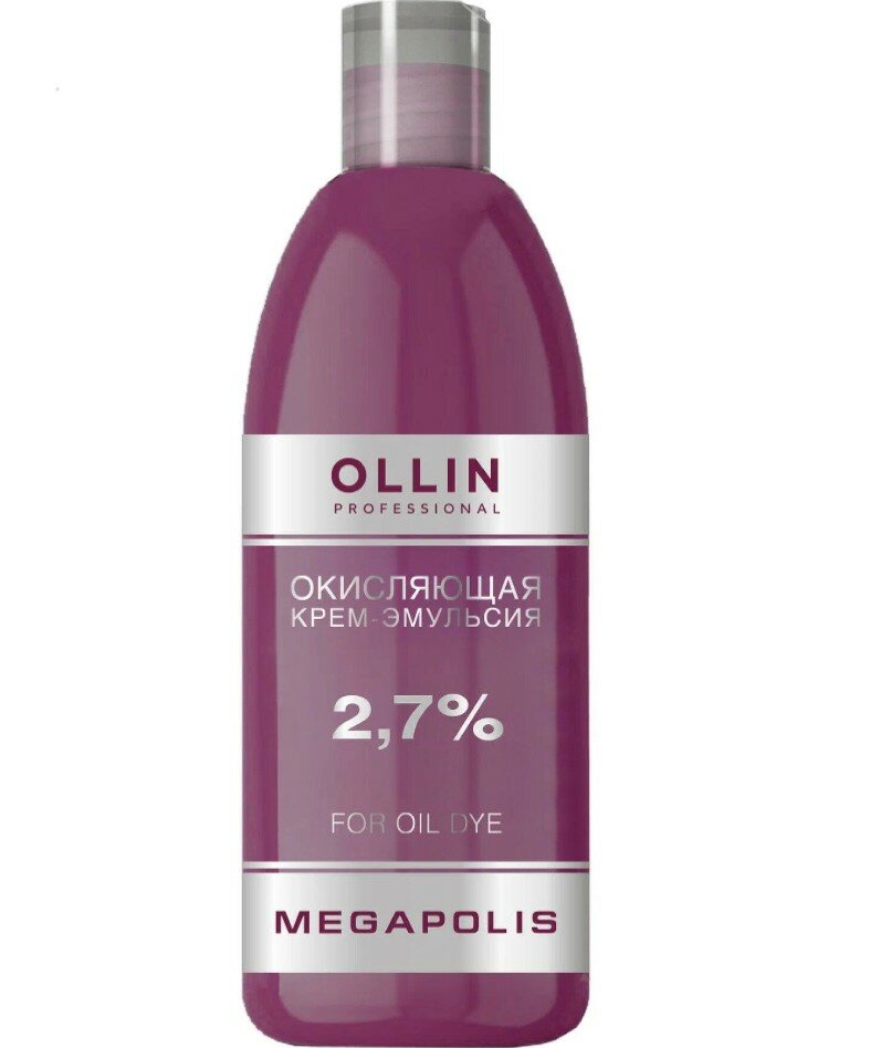 Окисляющая крем-эмульсия OLLIN Megapolis, 2,7%, 75 мл