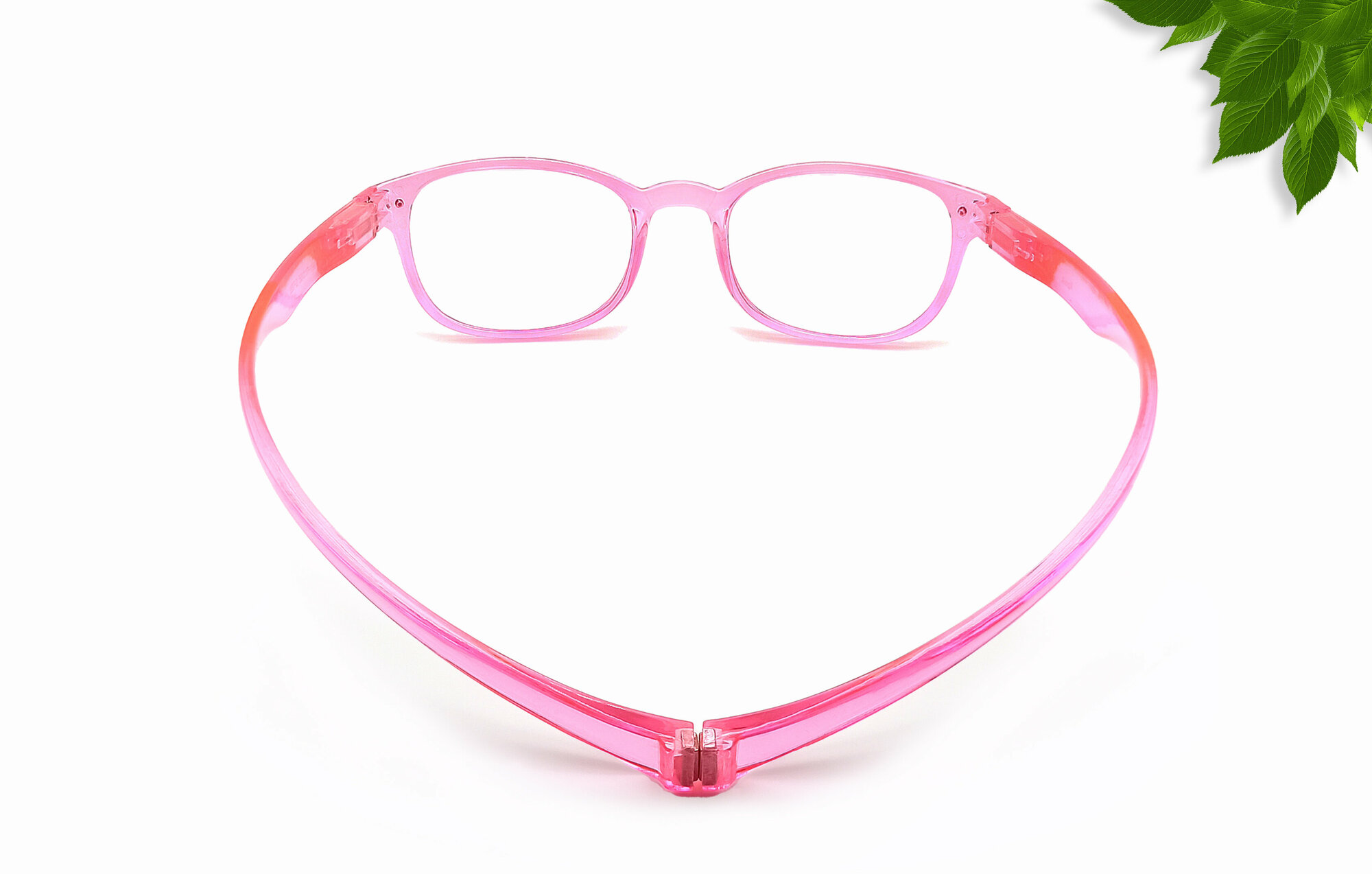 Готовые очки с диоптриями +3,50 с застежкой на магните на шее, для зрения, для чтения, цвет розовый