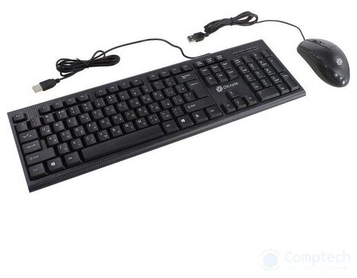 Клавиатура + мышь Oklick 640M черный USB [1102281]