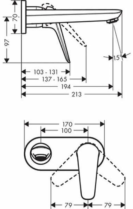 Смеситель Hansgrohe - фото №5