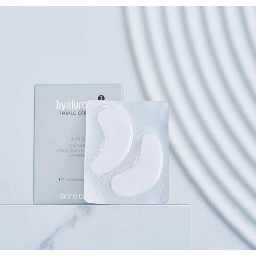 Etre Belle hyaluronic X-Press Eye Pads Патчи для глаз мгновенного действия с гиалуроной кислотой и морским коллагеном 10 шт 2690₽