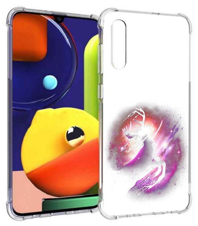 Чехол задняя-панель-накладка-бампер MyPads звездный олень для Samsung Galaxy A70/A70s SM-A705F (2019) противоударный