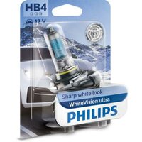 PHILIPS 9006WVUB1 Лампа HB4 WhiteVision ultra