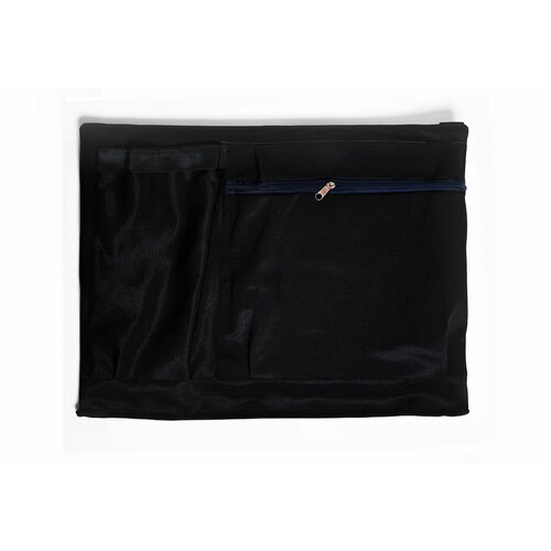 фото Органайзер-подвесной карман"6 углов" 48х38 см, черный, 2 кармана, для туристической раскладушки, зимней палатки, кресла, шезлонга, походной кровати