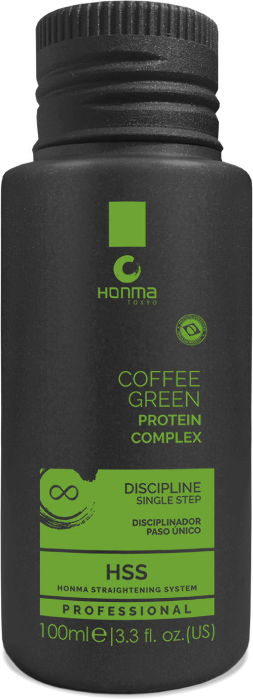 Аминокислотный протеиновый состав для выпрямления волос реконструирующий профессиональный нанопластика Honma Tokyo Coffee Green Protein Complex 100мл
