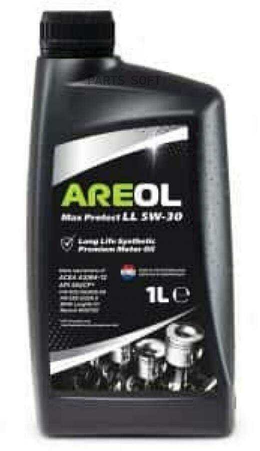 AREOL Max Protect LL 5W-30 (1L)_масло моторное! синт.\ ACEA A3/B4, API SN/CF, MB 229.3/226.5 AREOL / арт. 5W30AR012 - (1 шт)