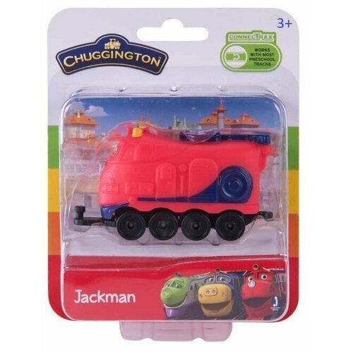 Паровозик CHUGGINGTON Джекман в блистере паровозик robot trains альф в блистере