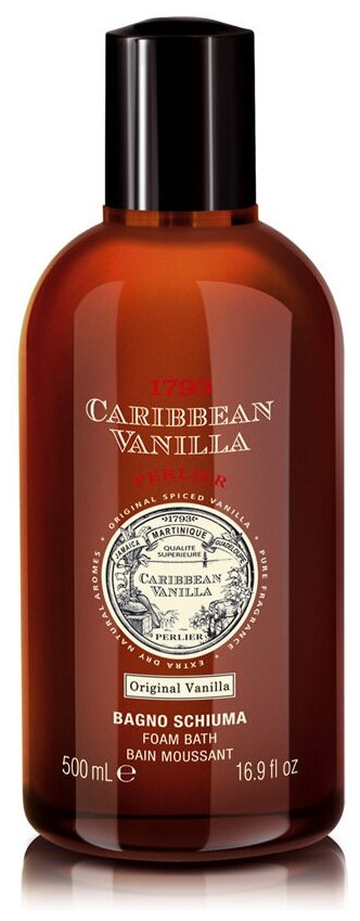 PERLIER Пена для ванной Caribbean Vanilla