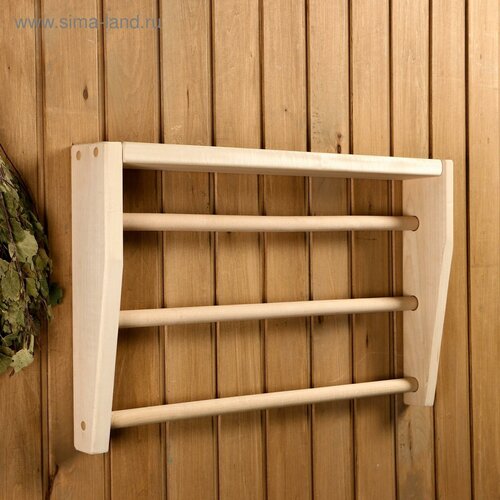 Вешалка для полотенец липа 3 перекладины 1265₽