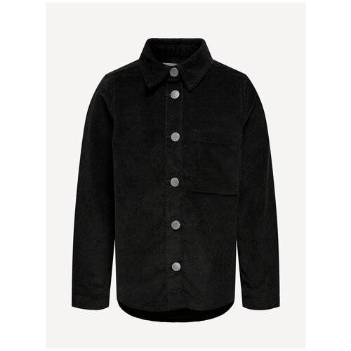 фото Only, рубашка для девочки, цвет: черный, размер: 146/152