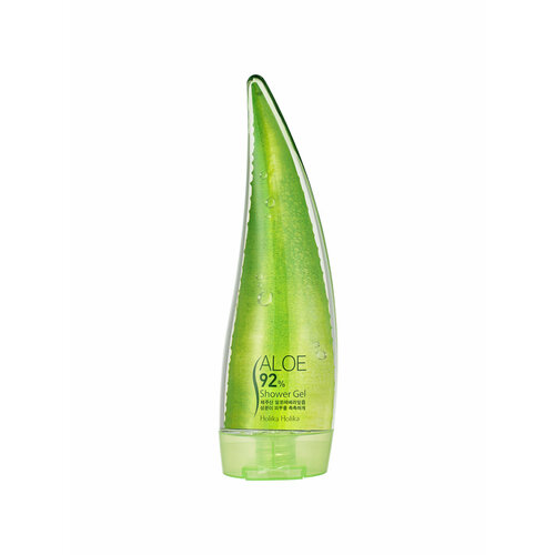 HOLIKA HOLIKA Гель для душа с экстрактом сока алоэ вера Aloe 92% очищающий, 250 мл гель для душа holika holika гель для душа с алоэ вера 92% aloe 92% shower gel