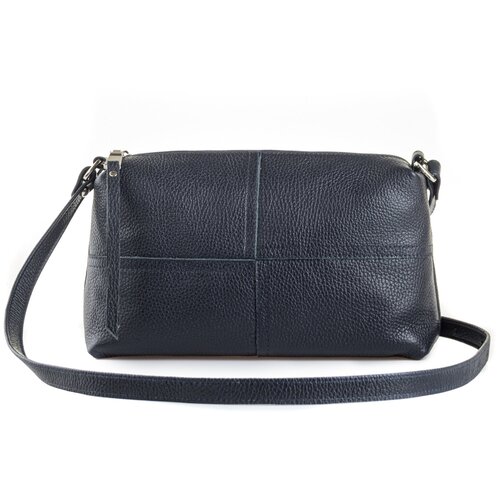 Сумка кросс-боди FEBO 2001, натуральная кожа, синий