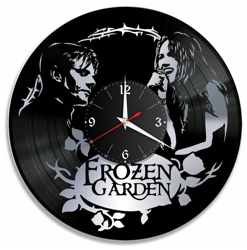 Часы из винила Redlaser "группа Frozen Garden, Фрозен гарден" VW-10815-2