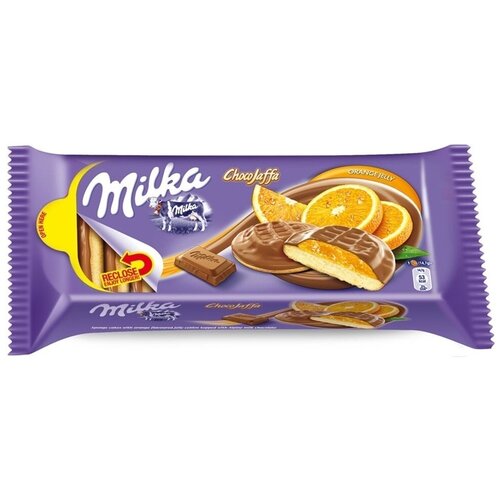 Печенье Milka Choco Jaffa Orange / Милка Джафа с Апельсиновой начинкой 147 г. (Германия)