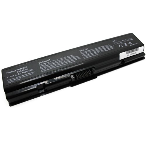 аккумулятор для toshiba dynabook n300 Аккумулятор для Toshiba A200 A300 L500 (11.1V 4400mAh) p/n: PA3534U, PA3535U, PA3533U-1BRS