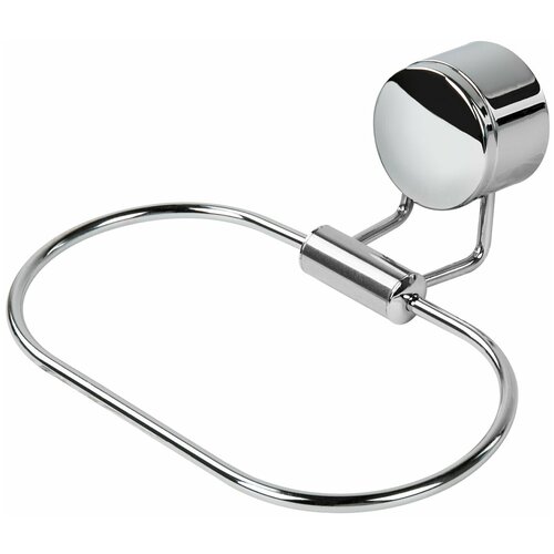 Держатель-кольцо для полотенец LAIMA, нержавеющая сталь, крепление к стене, 607431 В комплекте: 1шт.