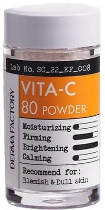 Сухой концентрат Витамина С добавка в средство для ухода за кожей Derma Factory VITA-C 80 Powder 45гр