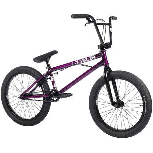 фото Велосипед трюковой bmx subrosa wings park фиолетовый, размер 20.2"