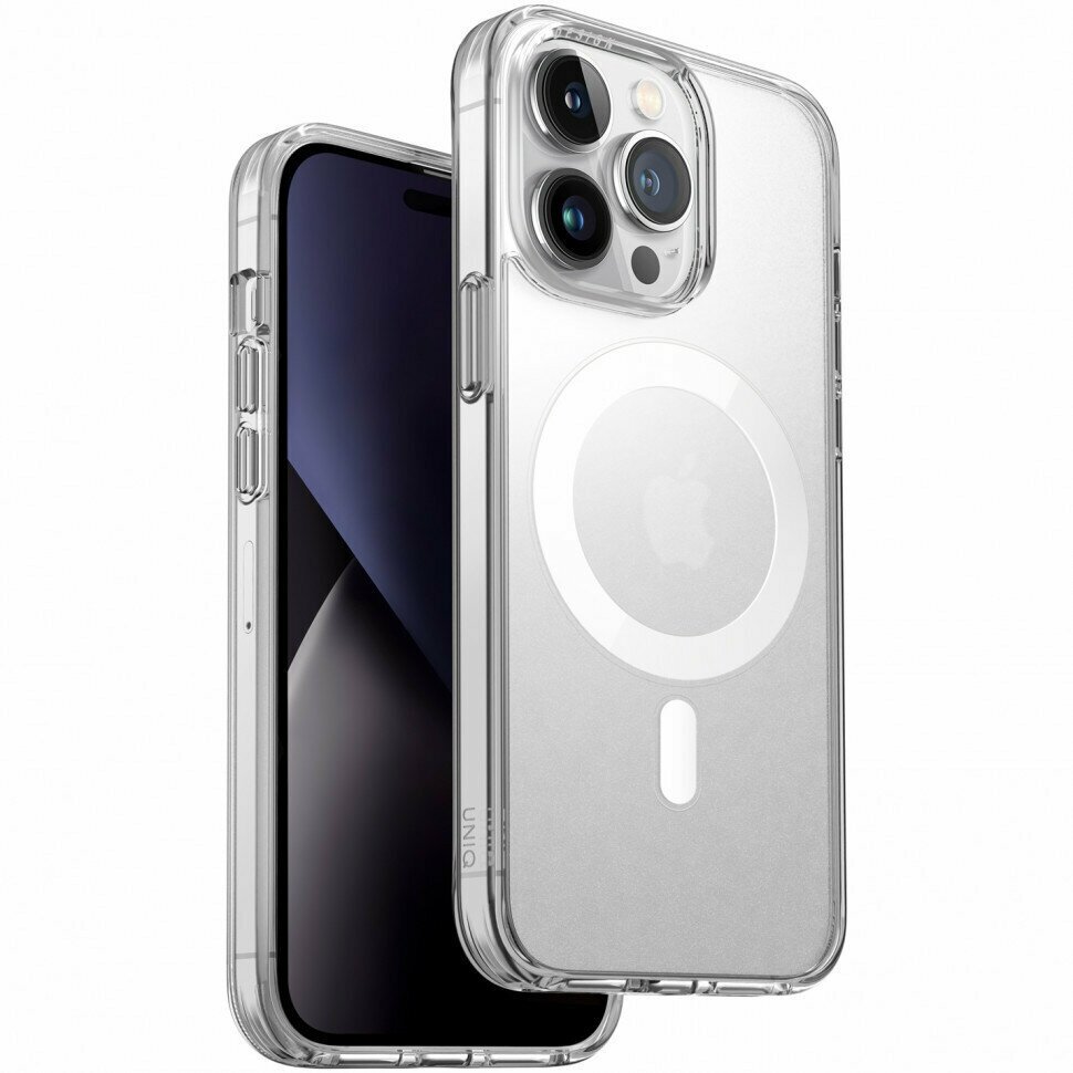 Uniq Чехол Uniq Lifepro Xtreme with MagSafe для iPhone 14 Pro Max Frost Clear Прозрачный IP6.7PM(2022)-LXAFMCLR