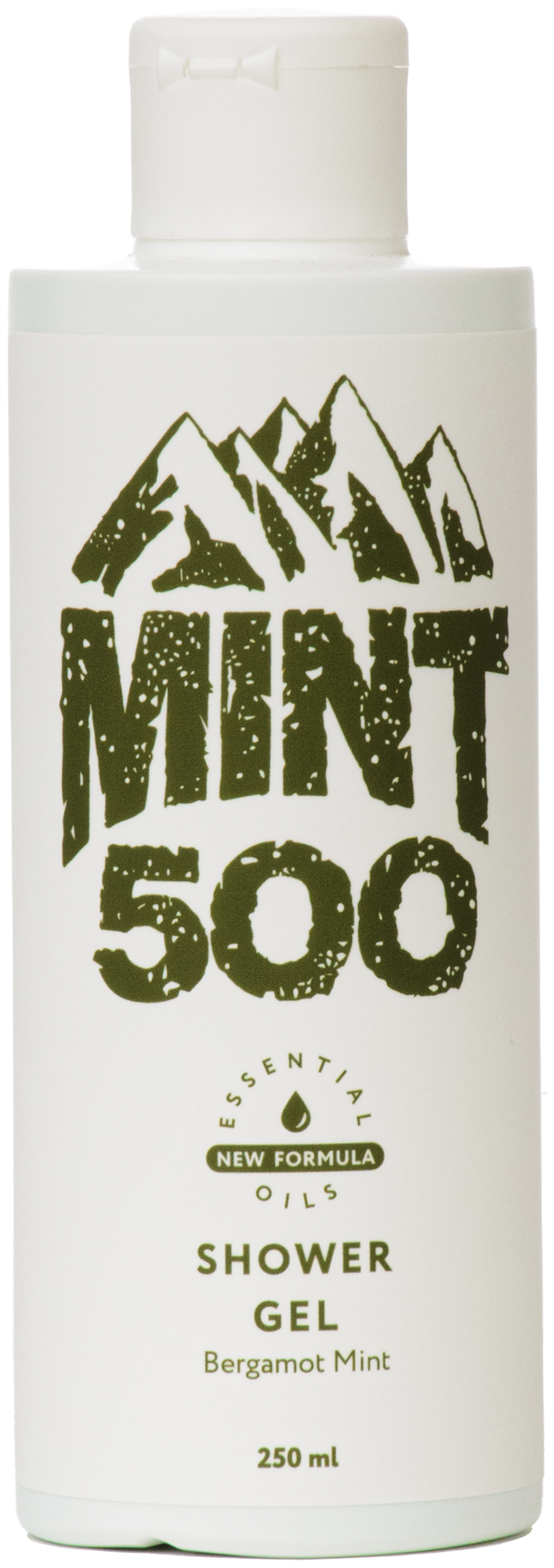 Увлажняющий гель для душа с ароматом мяты и бергамота Mint500 Shower Gel Bergamot Mint 250 мл