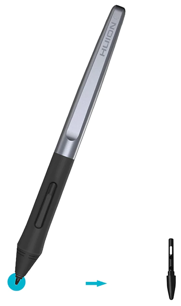 Наконечники WPN04 для пера Huion PW100 / PW201 совместимые планшеты H640P H950P H1060P