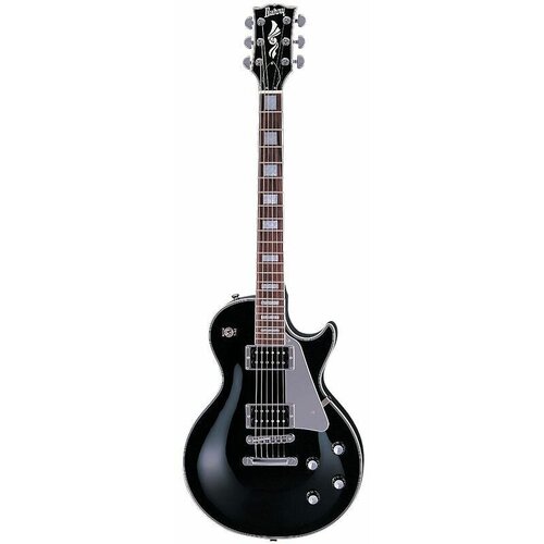 Электрогитара, форма корпуса Les Paul JohnSykes, H-H, Tune-o-matic, цвет черный Burny RLC60JS BLK