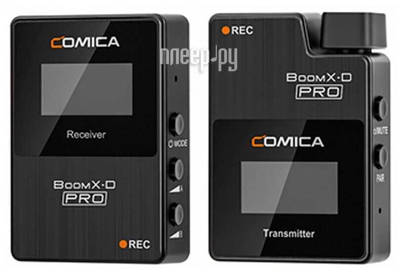 Беспроводной микрофон. BoomX-D PRO D1 Black CoMica BoomX-D PRO D1 Black