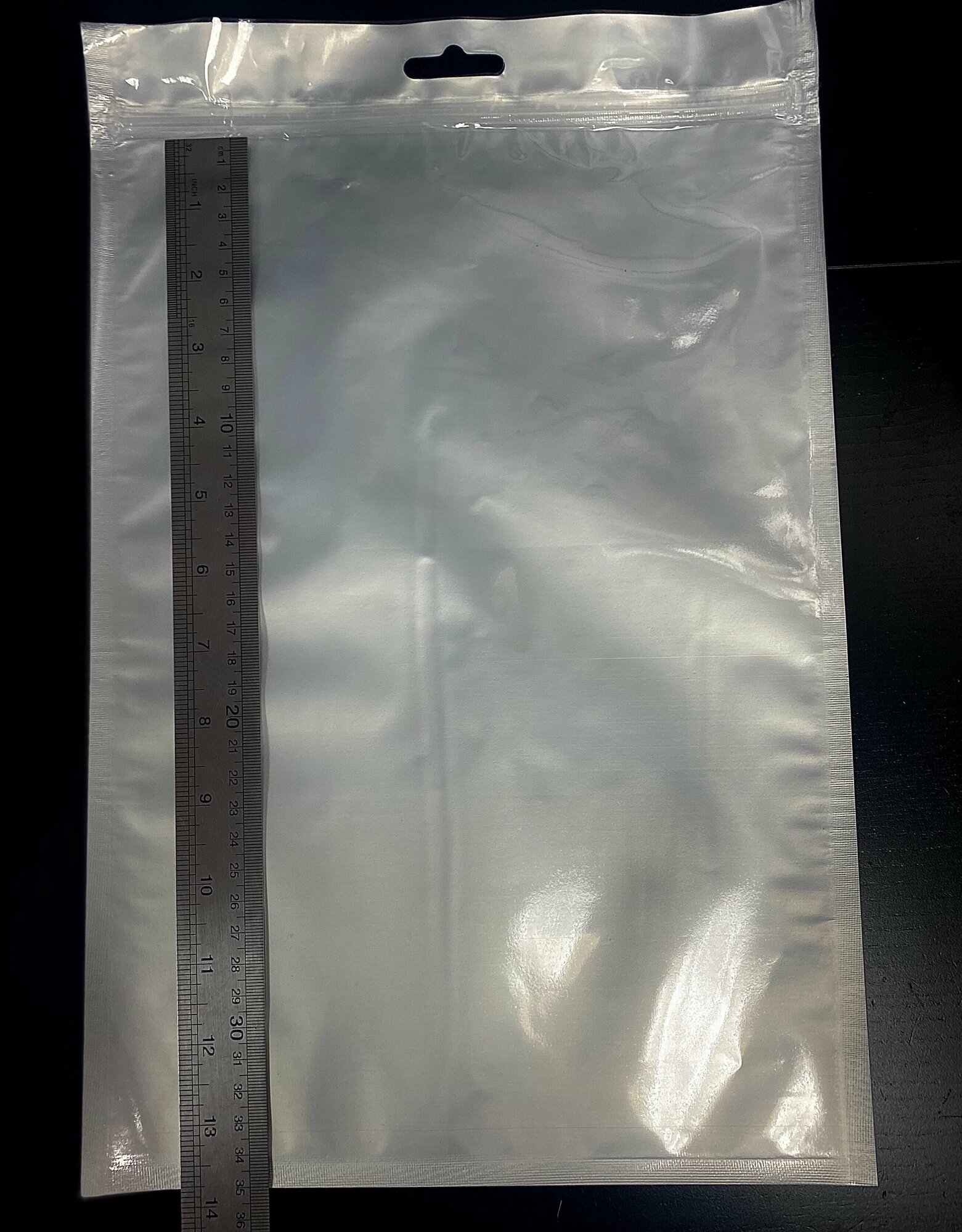 Пакеты 25х35 см, плотность 93 мкм, серый с одной прозрачной стороной , 20 шт - фотография № 6