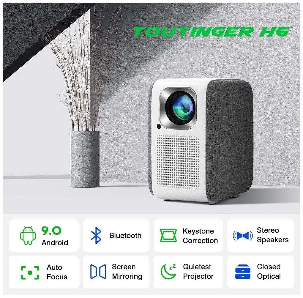 Проектор TouYinger H6 Full HD 1080p Android
