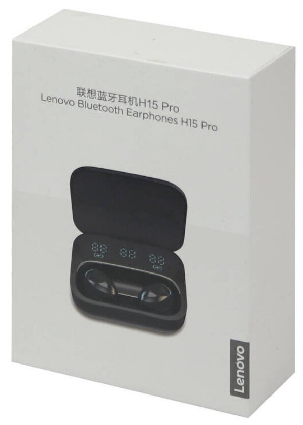 Беспроводные наушники Lenovo H15 Pro Wireless Game Bluetooth Earphone, черный