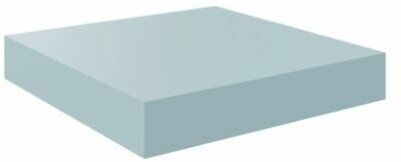 фото Полка мебельная Aqua 23x23.5x3.8 см МДФ цвет синий