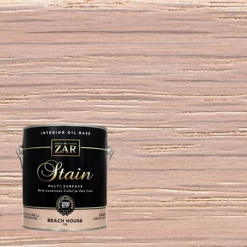 Изображение товара Морилка по дереву на масляной основе ZAR Interior Oil Base Stain 3,78 л Пляжный домик 13913
