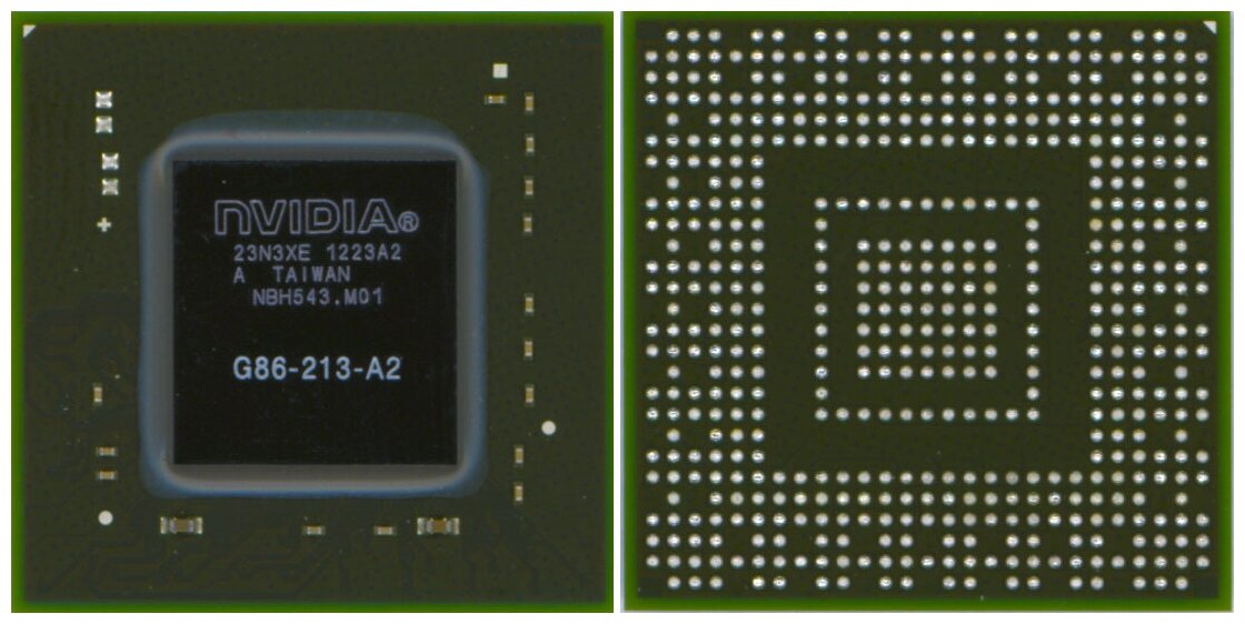 Видеочип nVidia G86-213-A2