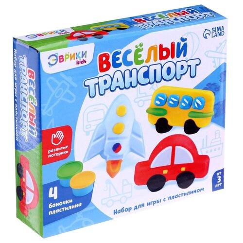 Эврики Набор для игры с пластилином 