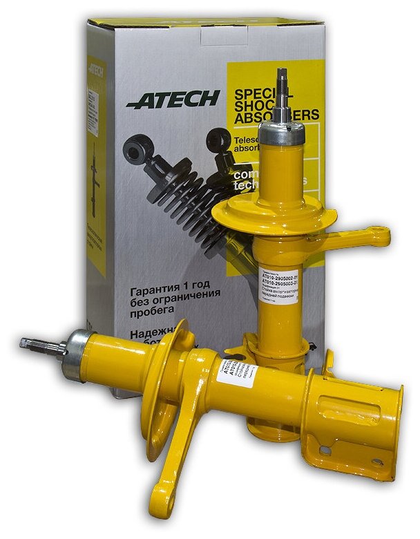 Стойки передней подвески "ATECH" SPECIAL-OIL для ВАЗ 2110 2111 2112 (2 ) масляные (к-т)
