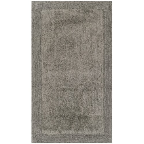 Однотонный коврик для ванной Confetti Bath Cotton Natura Heavy 1601 Grey прямоугольник (70*120 см)