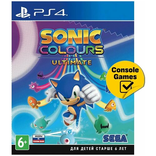 Игра для PS4 Sonic COLOURS: ULTIMATE