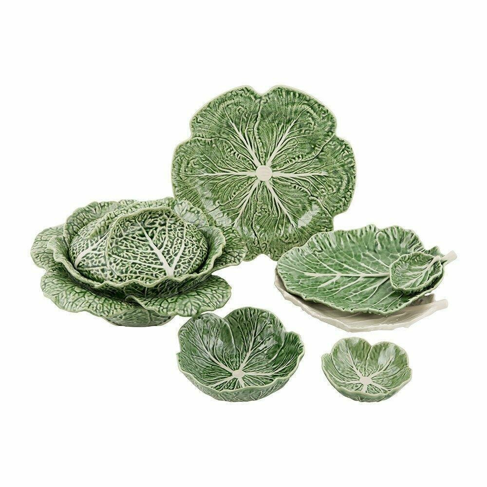 Салатник Bordallo Pinheiro Cabbage Natural 35,5x32,5x7,8 см - фото №12