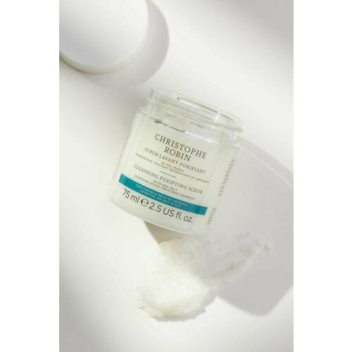 Очищающий скраб для кожи головы с морской солью CHRISTOPHE ROBIN scrub lavant purifiant 75ml