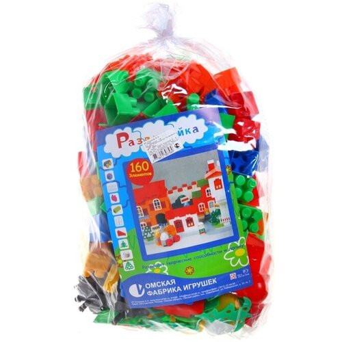 Конструктор «Развивайка» 160 элементов