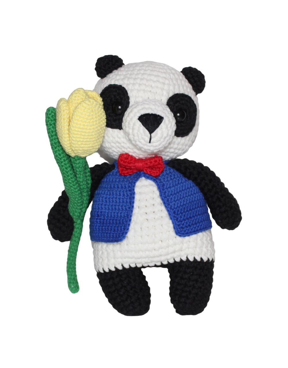 Мягкая игрушка медвежонок панда ручной работы, подарок на день рождения