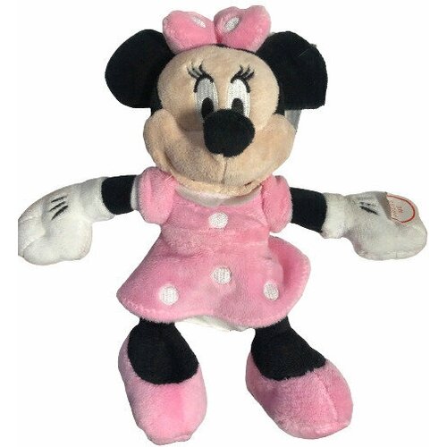 минни маус 60 см розовое платье Мягкая игрушка Minnie Mouse (со звуком).