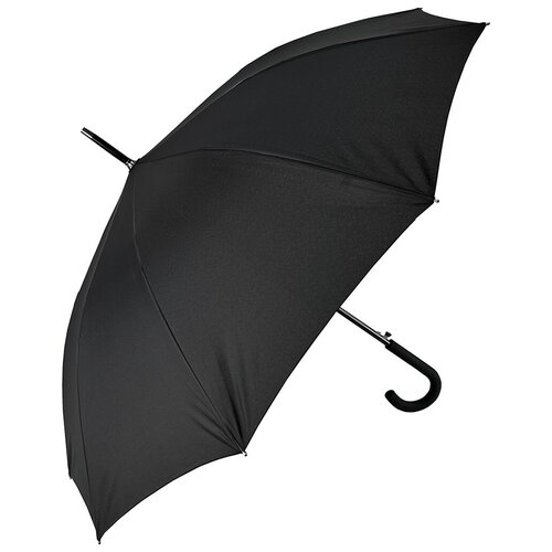 Зонт-трость Meddo, черный meddo зонт мужской полуавтомат в клетку